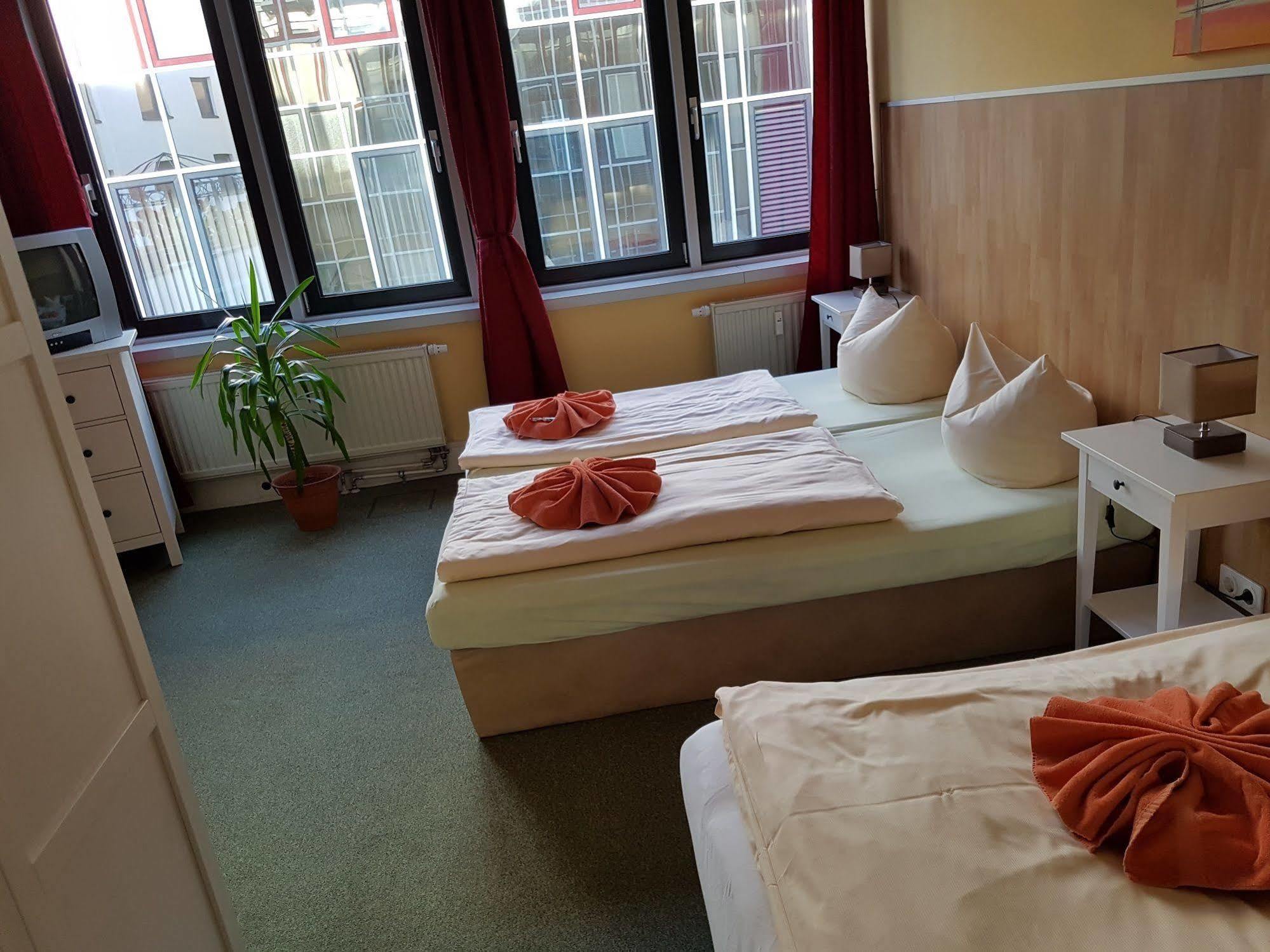 Pension Schlafgut Leipzig Exterior foto